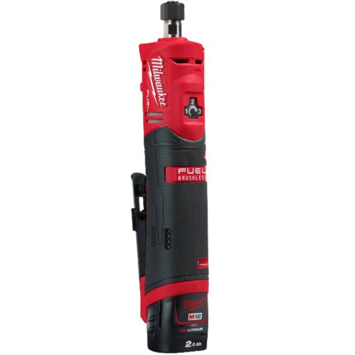 Шліфувальна машина Milwaukee M12FDGS-422B FUEL 1x2Ah, 1x4Ah (4933471436) зображення 2