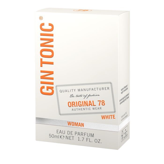 Парфюмированная вода Gin Tonic Original 78 White 50 мл (4051395581175) изображение 3