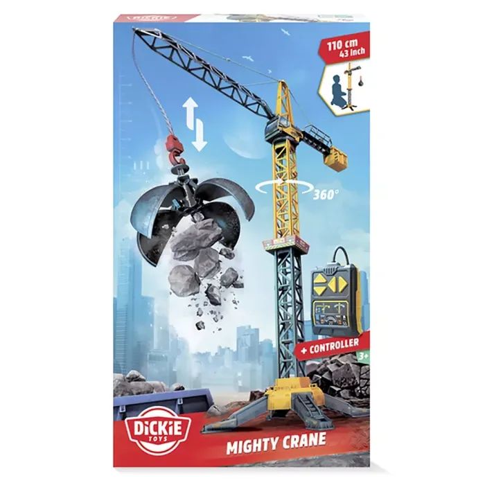 Спецтехніка Dickie Toys Кран Могучий на ДК 110 см (3729022) зображення 5