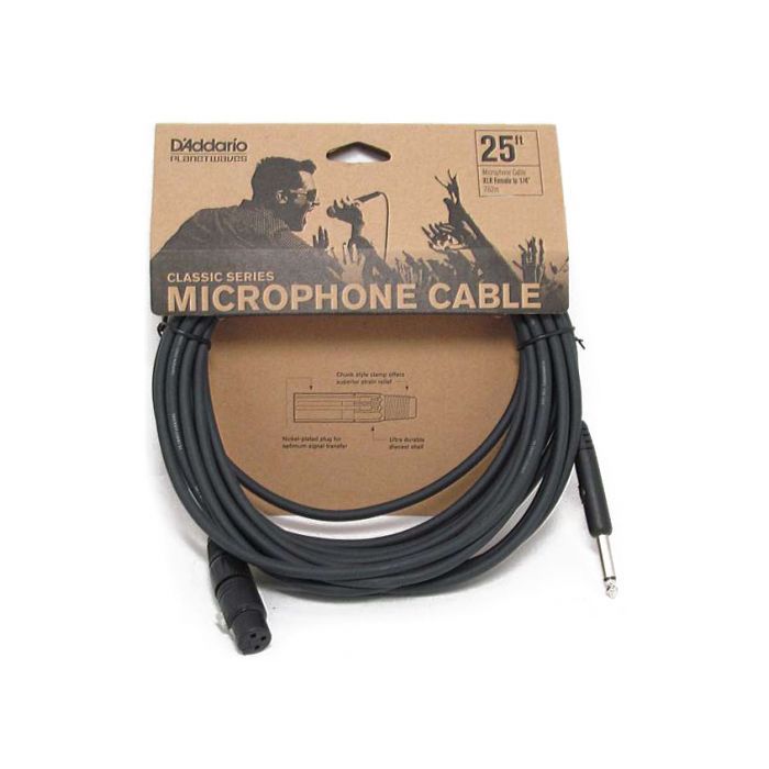 Микрофонный кабель D'Addario Classic Series Microphone Cable 7.5m (PW-CGMIC-25) изображение 2