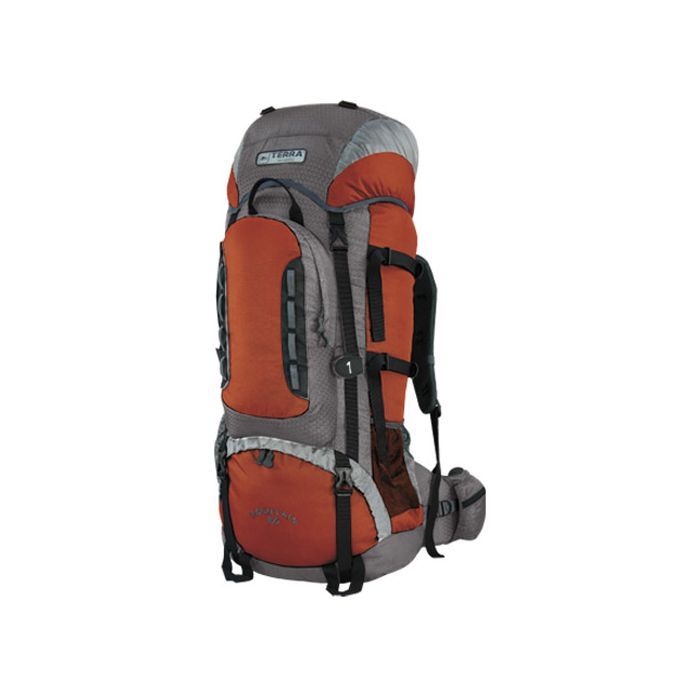 Рюкзак туристический Terra Incognita Mountain 50 orange / gray (4823081500254)
