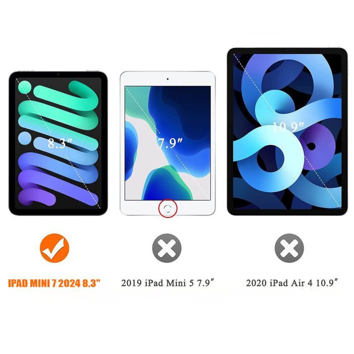 Чехол для планшета BeCover Apple iPad Mini 7 2024 Light Blue (712431) изображение 6