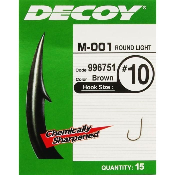 Крючок Decoy M-001 Round light 14 (15 шт/уп) (1562.03.10) изображение 2