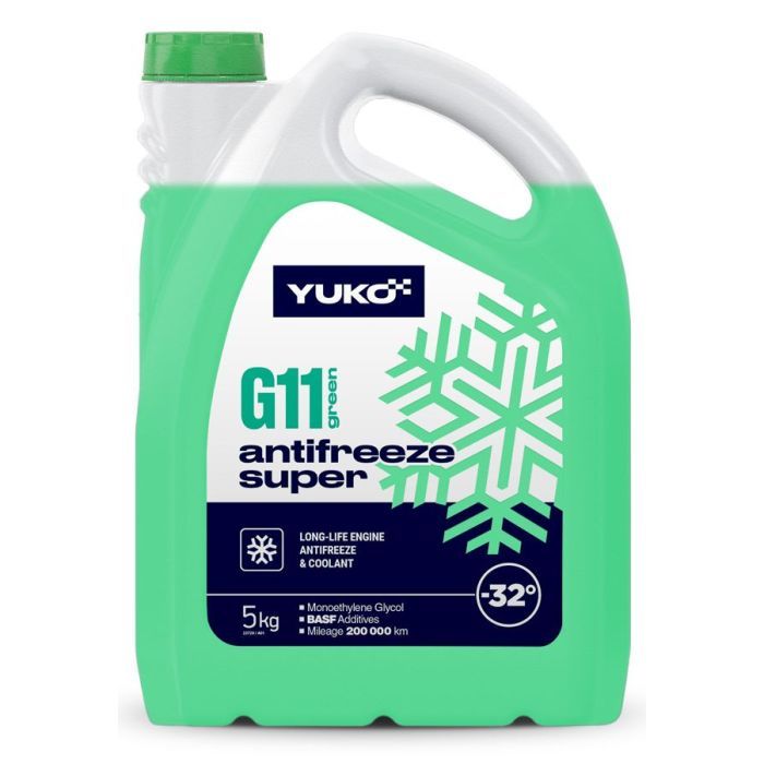 Антифриз Yuko -32 Super G11 зелен. 5л (4823110404416)