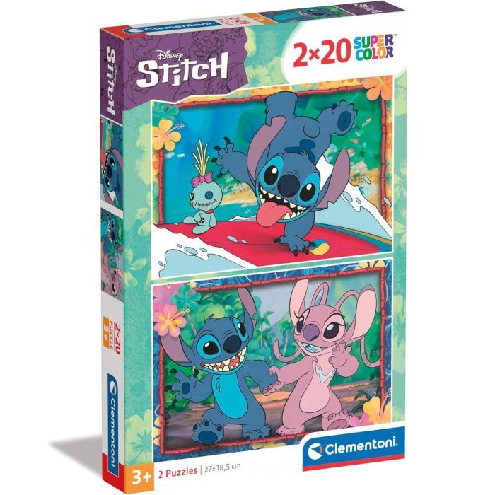 Пазл Clementoni Disney Stitch 2 шт по 20 елементів (24809)