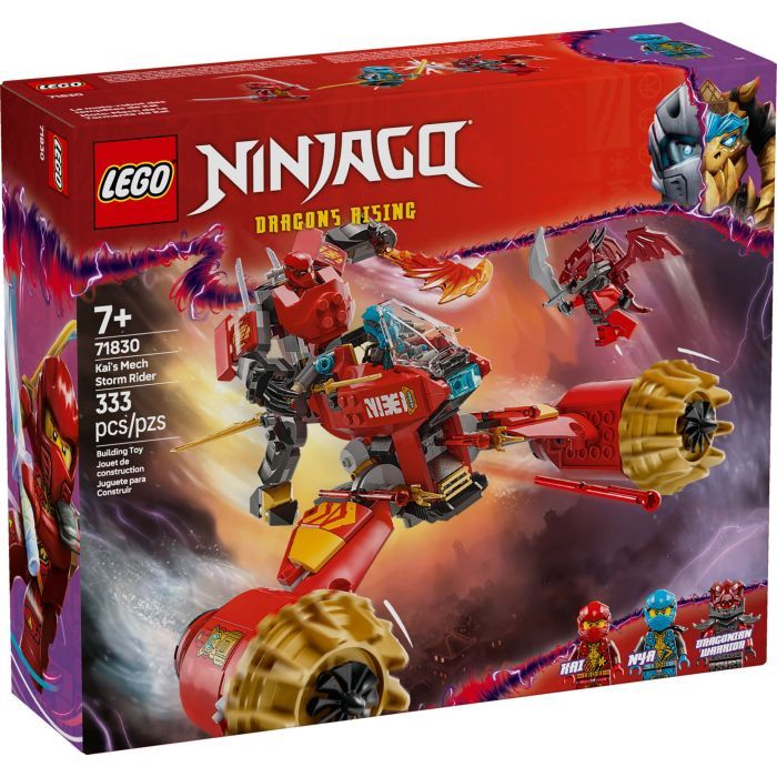 Конструктор LEGO Ninjago Штормовой робот-всадник Кая (71830)