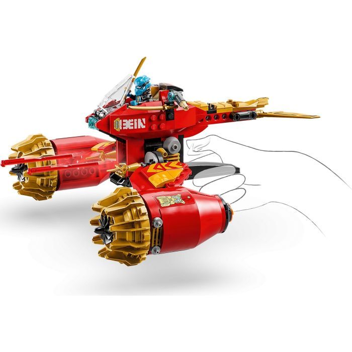 Конструктор LEGO Ninjago Штормовой робот-всадник Кая (71830) изображение 5