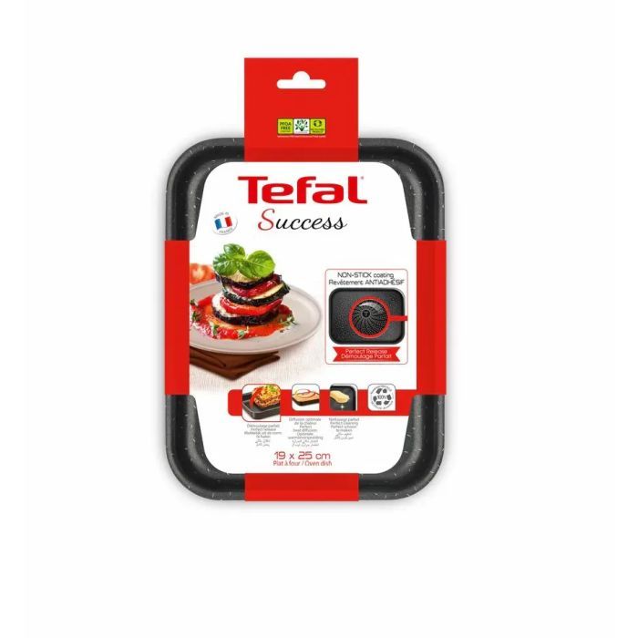 Лист для выпечки Tefal Success, прямокутна, 19х25см, алюміній, чорний (J1600502) изображение 3