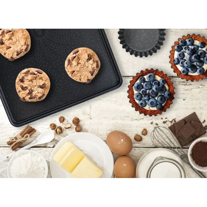 Лист для выпечки Tefal Success, прямокутна, 19х25см, алюміній, чорний (J1600502) изображение 5