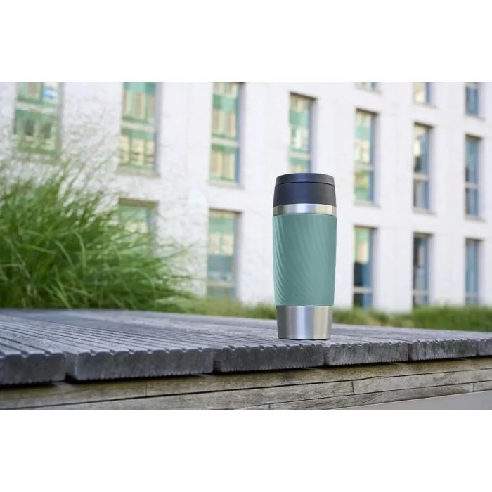 Термокружка Tefal Travel Mug Classic Twist, 360мл, нержавіюча сталь, зелений (N2024310) изображение 11