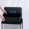 Контейнер для сміття JAH Soft Close З педаллю З внутрішнім відром Срібний металік 30 л (20264) зображення 7