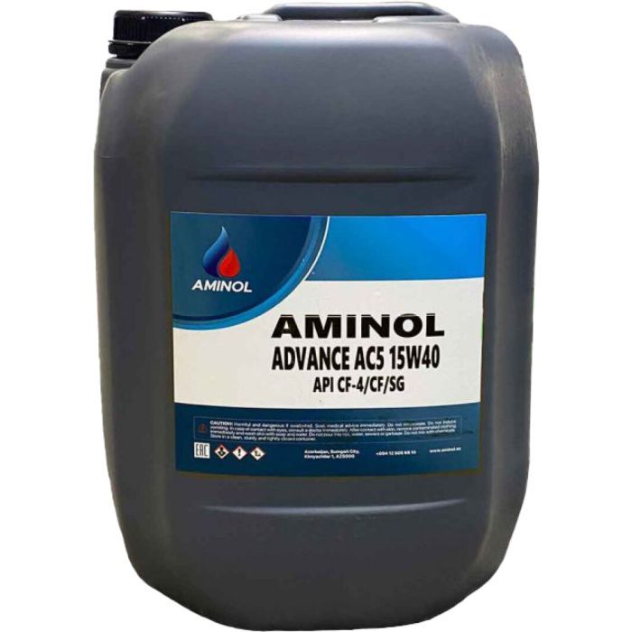 Моторное масло Aminol Advance AC5 15W40 CF-4 MB-Approval 20л (AM148793)