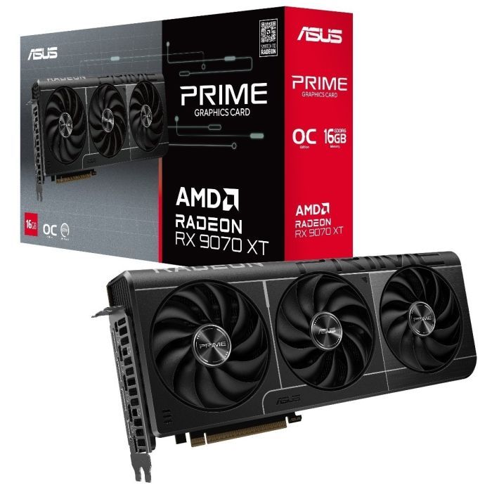 Відеокарта ASUS Radeon RX 9070 XT 16Gb PRIME OC (PRIME-RX9070XT-O16G) зображення 10