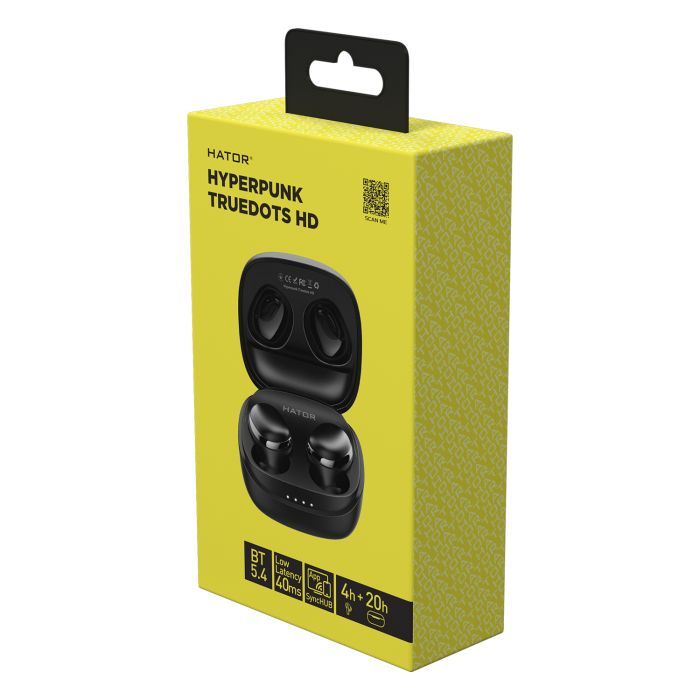 Навушники Hator Hyреrpunk Truedots SyncHUB Black (HTA411) зображення 4