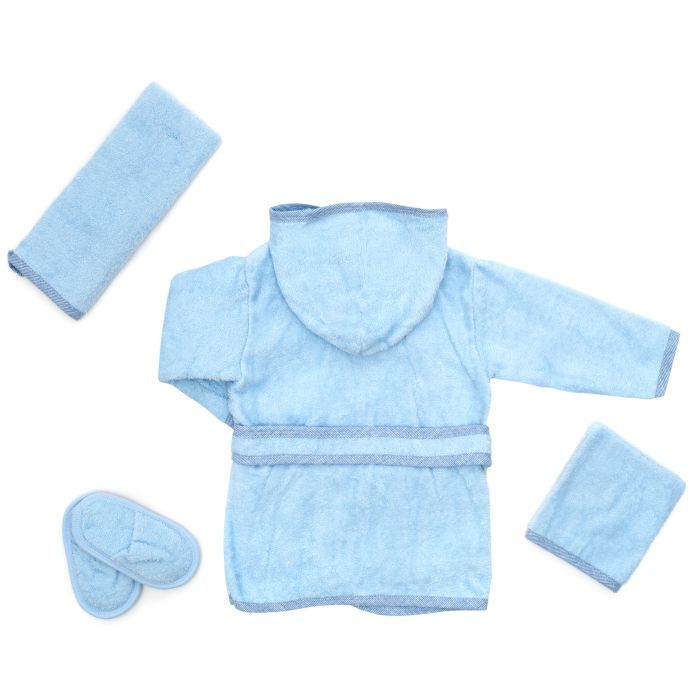 Халат детский Bimini махровый (66189-86-blue) изображение 3