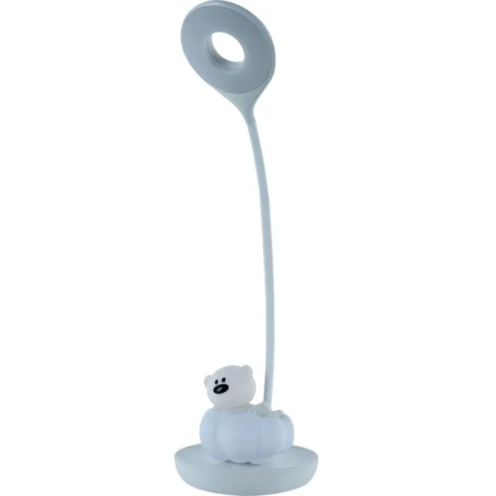 Настільна лампа Kite Cloudy Bear LED з акумулятором, біла (K24-493-2-1) зображення 2