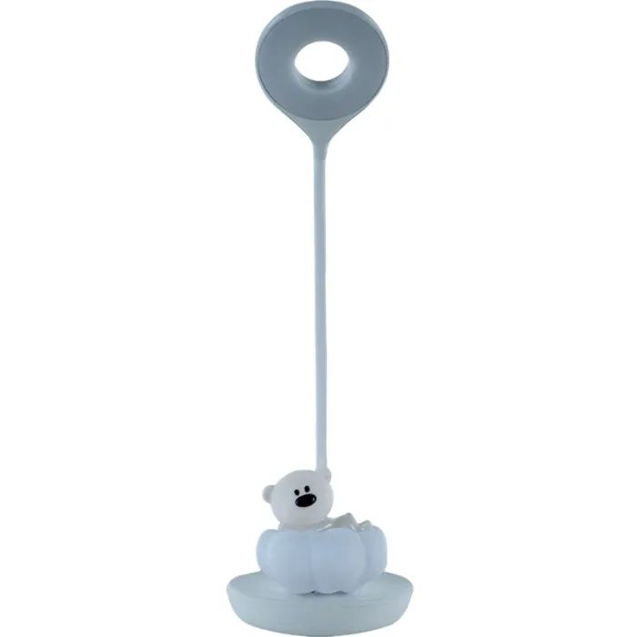 Настільна лампа Kite Cloudy Bear LED з акумулятором, рожева (K24-493-2-2) зображення 3
