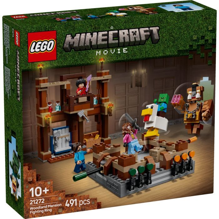 Конструктор LEGO Minecraft Бойцовский ринг в лесном поместье (21272)