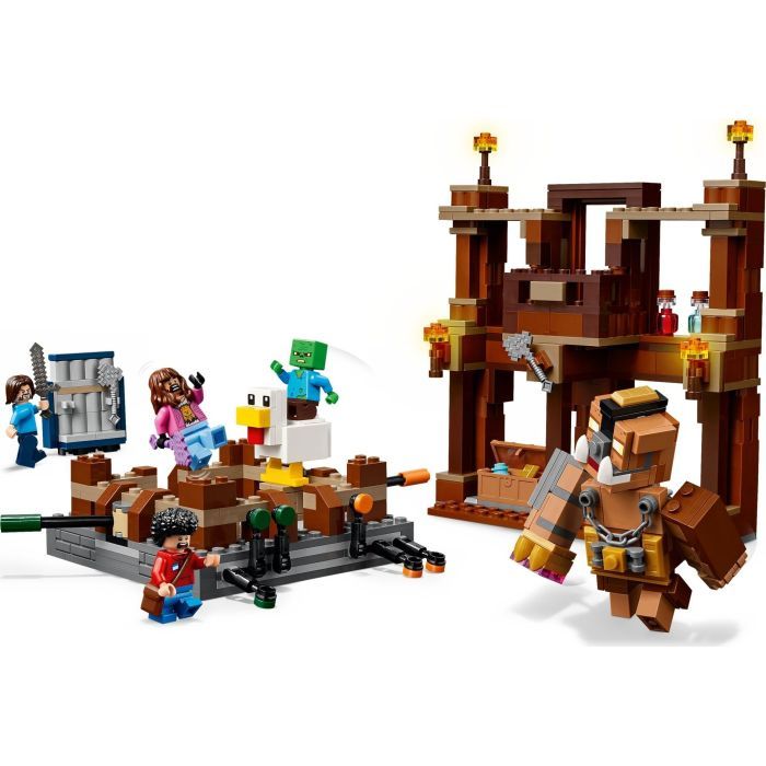 Конструктор LEGO Minecraft Бойцовский ринг в лесном поместье (21272) изображение 6