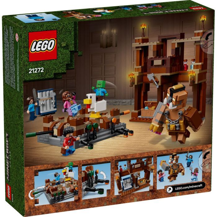 Конструктор LEGO Minecraft Бойцовский ринг в лесном поместье (21272) изображение 8