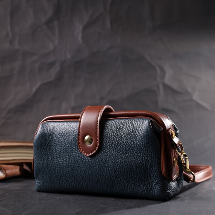 Сумка Vintage Синяя (22428) изображение 10