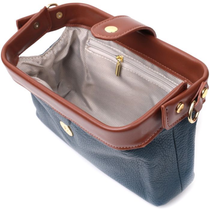 Сумка Vintage Синяя (22428) изображение 8