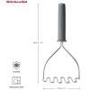 Картофелемялка KitchenAid Coreline 25,7 см сіра (KAS008OHCGG) изображение 4