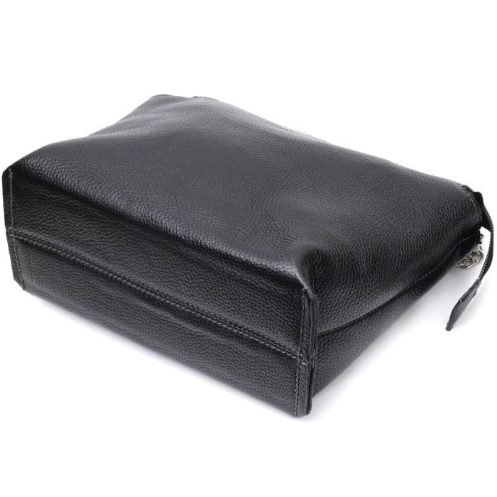 Сумка Grande Pelle Из натуральной кожи Черная (11655) изображение 5