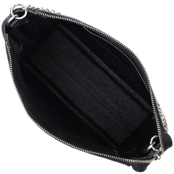 Сумка Grande Pelle Из натуральной кожи Черная (11655) изображение 6