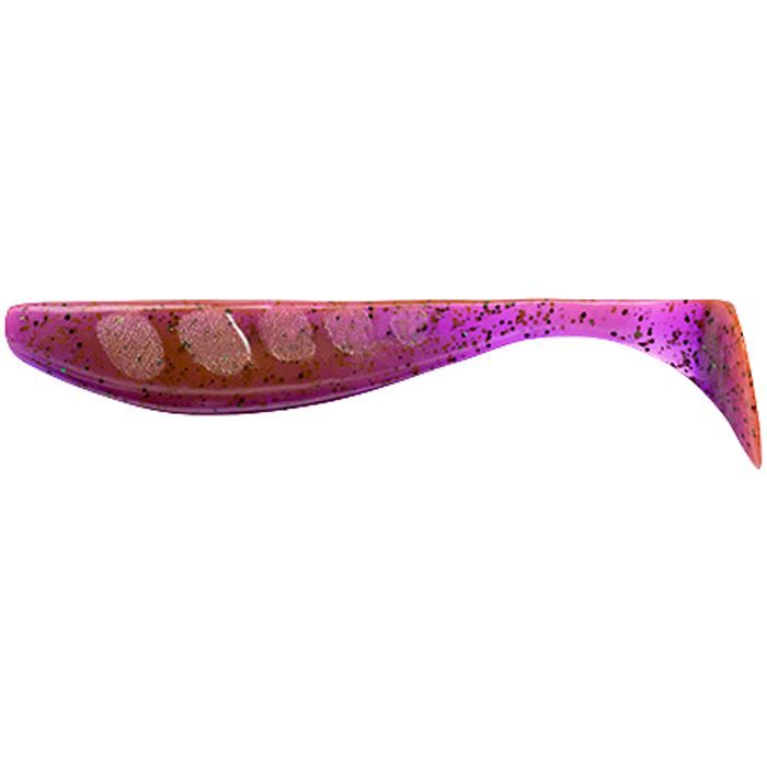 Силикон рыболовный FishUP Wizzle Shad 5" 016 - Lox/Green&Black (4шт/уп) (1864.10.95)