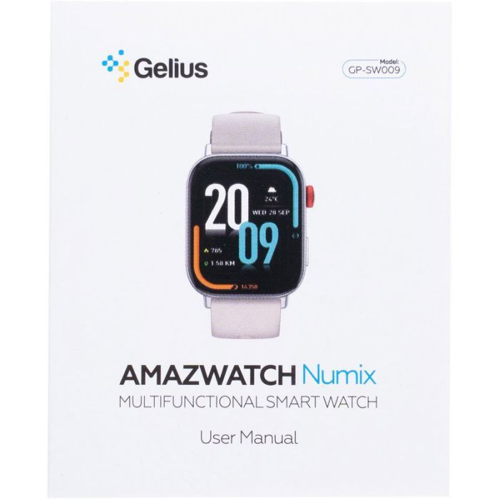 Смарт-годинник Gelius Pro GP-SW009 (Amazwatch Numix) Gold (2099900996870) зображення 8