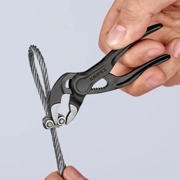 Кліщі KNIPEX COBRA XS переставні 1" (28мм) (87 00 100 BK) зображення 3