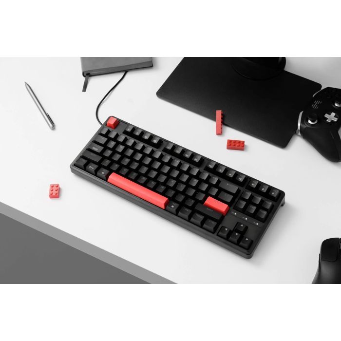 Клавіатура Keychron C3 Pro 87Key K pro Red RGB QMK Hot-swap USB UA Black (C3PH1_KEYCHRON) зображення 5