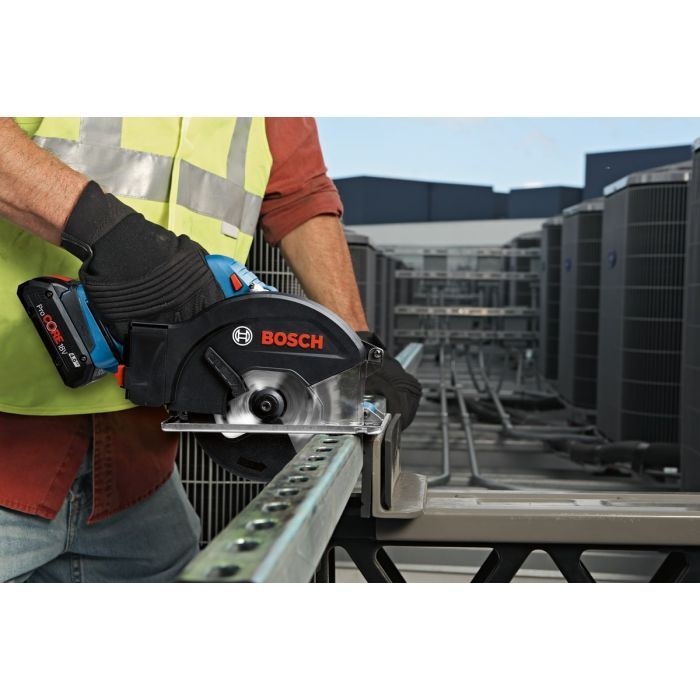 Дискова пила Bosch GKM 18V-50, 18V, 2x5Ah, 136 мм, 4250 об/хв (0.601.6B8.002) зображення 4