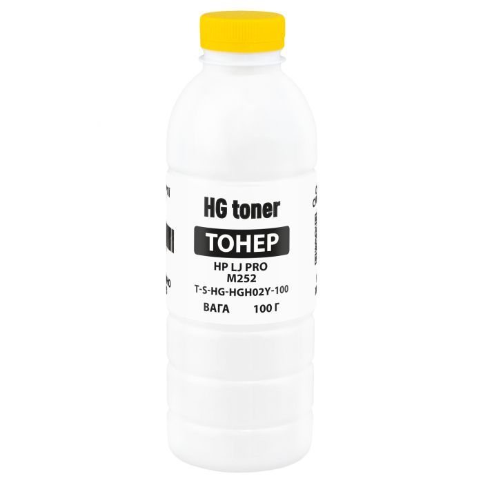 Тонер HP CLJ Pro M252 100г, yellow HG (TSM-HGH02Y-100)