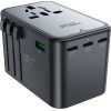 Зарядний пристрій Acefast 5xUSB 75W (3xUSB-C + 2xUSB-A) Gan Z1 Fast Charger (6974316282495)