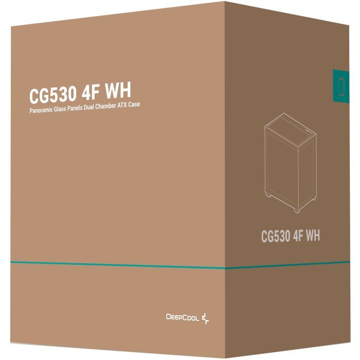 Корпус Deepcool CG530 4F White (R-CG530-WHADA4-G-1) изображение 12