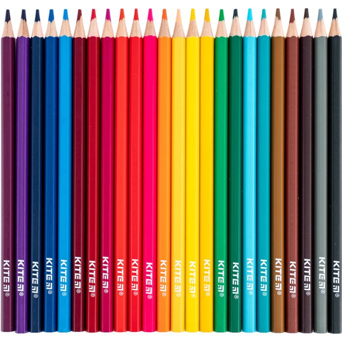 Карандаши цветные Kite Classic 24 кольори (K-055) изображение 3