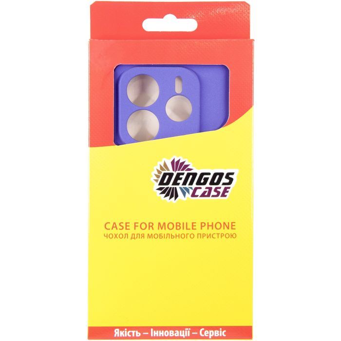 Чехол для мобильного телефона Dengos Carbon Xiaomi Redmi Note 14 4G (purple) (DG-TPU-CRBN-224) изображение 4