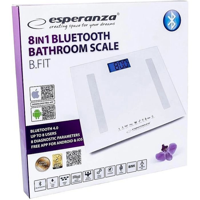 Весы напольные Esperanza EBS016W изображение 2