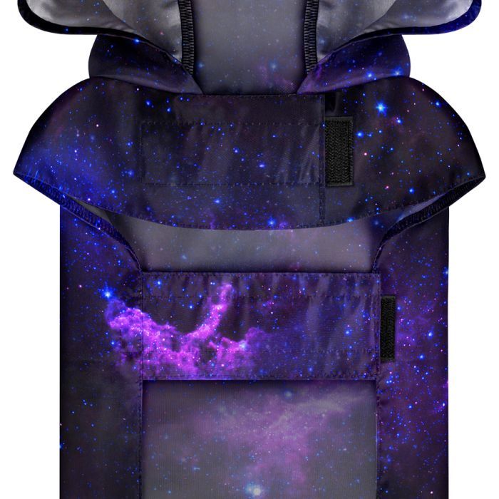 Дощовик для тварин WAUDOG Clothes з капюшоном "NASA21" L (358-0148) зображення 2