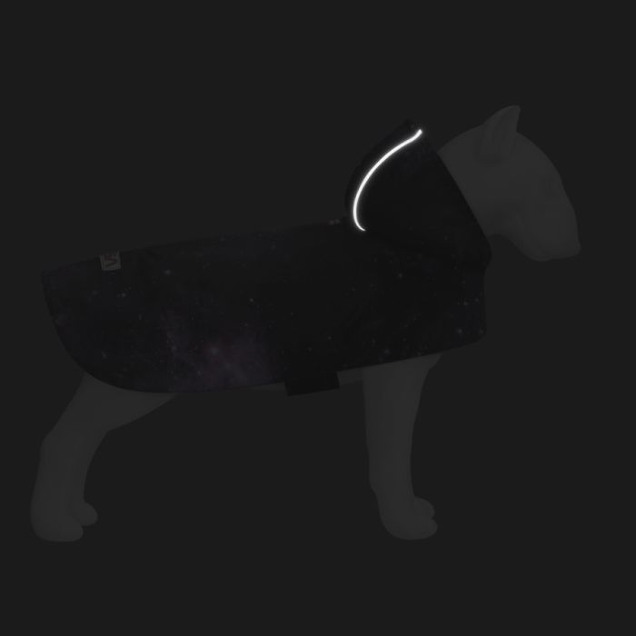Дощовик для тварин WAUDOG Clothes з капюшоном "NASA21" L (358-0148) зображення 4