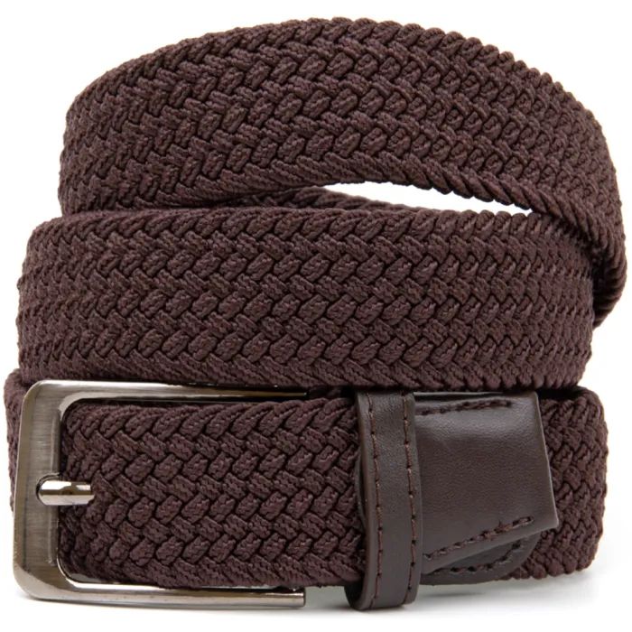 Ремінь Vintage Текстильний чоловічий Синій (20524) зображення 3