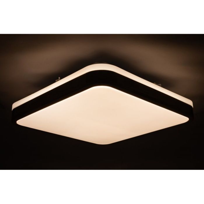 Светильник Vestum GLOW матовий 60W 391*391*65мм 3000К-6500К з ДК махагон (VS-91051) изображение 4