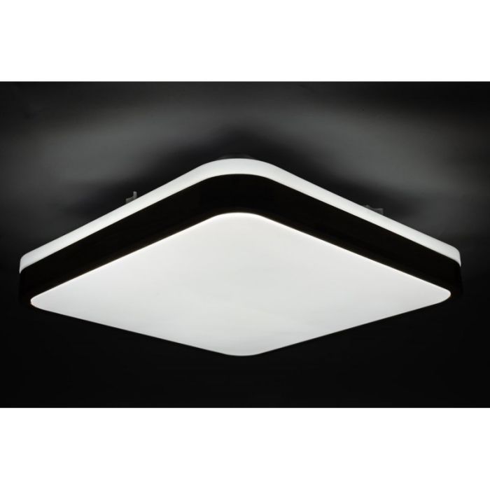 Светильник Vestum GLOW матовий 60W 391*391*65мм 3000К-6500К з ДК махагон (VS-91051) изображение 5