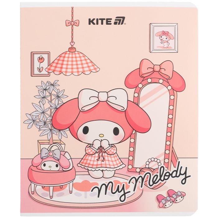 Зошит Kite Kuromi, 24 аркуші, клітинка (HK25-238) зображення 3