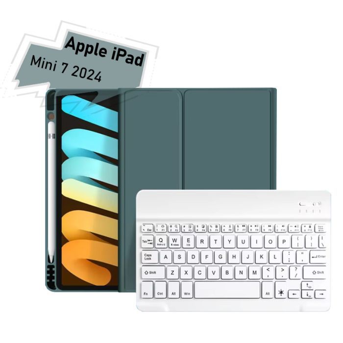 Чехол для планшета BeCover with keyboard Apple iPad Mini 7 2024 Black (712992)