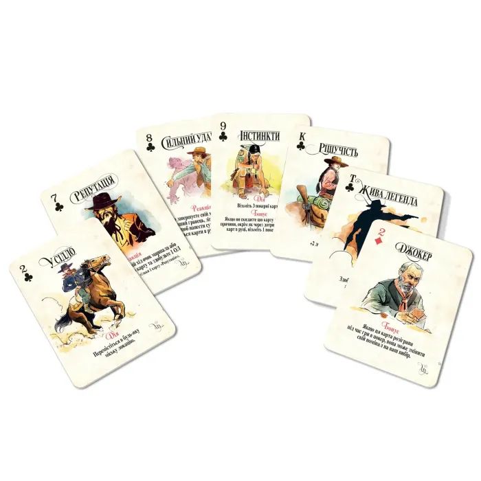 Настольная игра WoodCat Легенды Дикого Запада (Western Legends) (укр.) (W0016) изображение 6