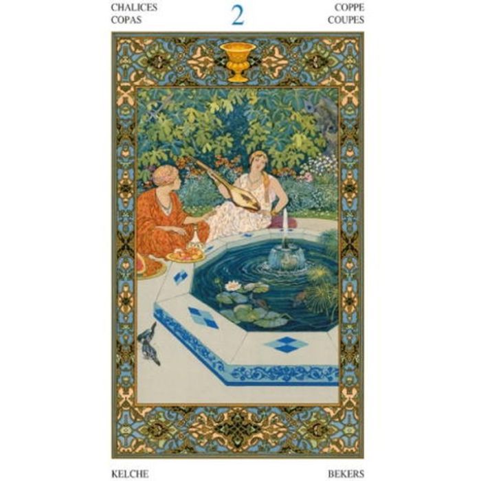 Гральні карти Scarabeo Таро Тисяча та одна ніч (Tarot of the Thousand and One Nights) (EX98UK) зображення 5