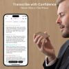 Цифровой диктофон PLAUD AI Note Black (NB-100-BL) изображение 2